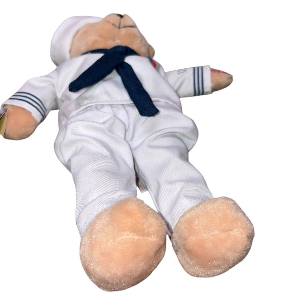 Chantilly Lane 11" Navy Bear American Military Heroes SINGS Anchors Aweigh WORKS - Picture 6 of 9